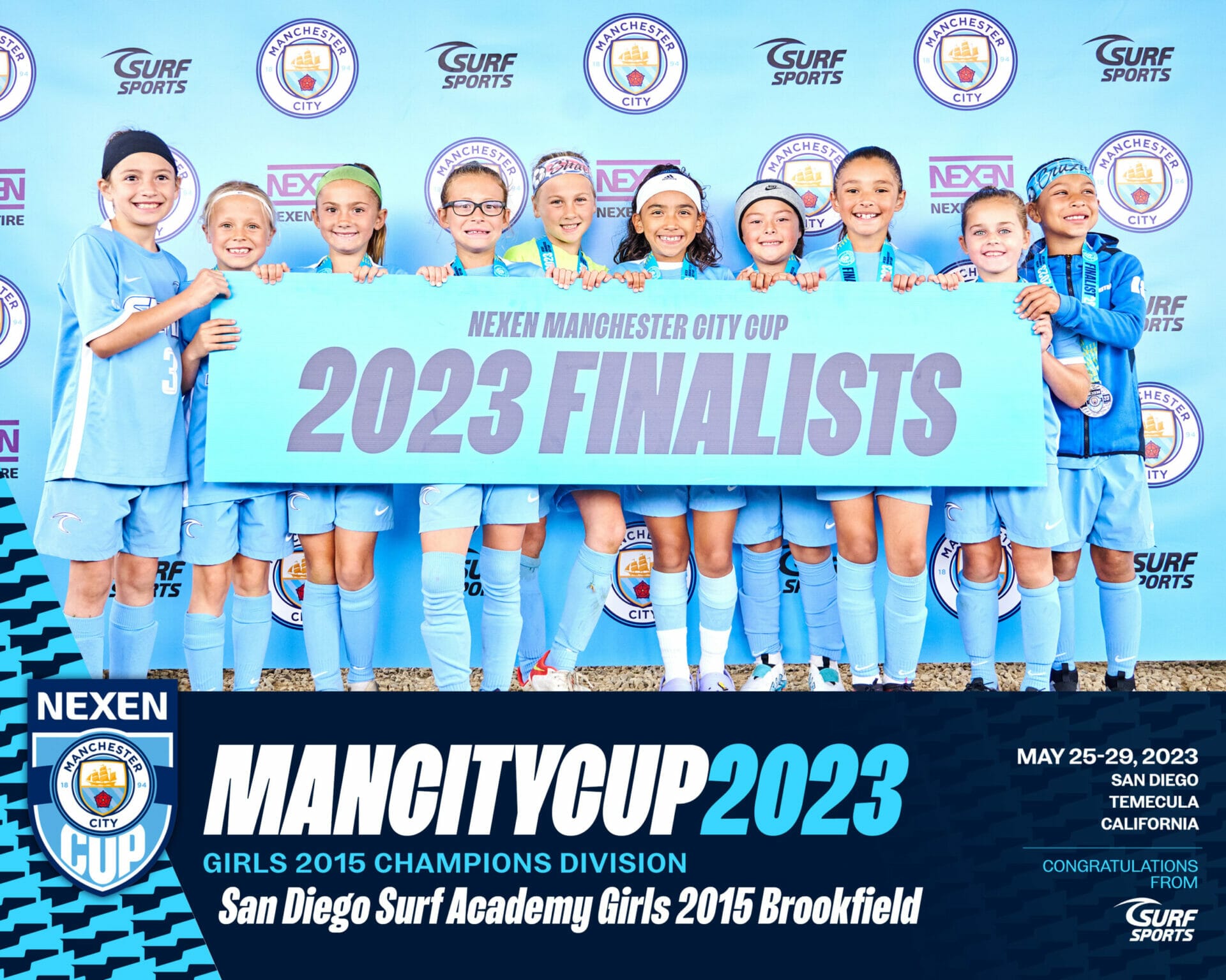 Man City Cup 2022 Success - San Diego Surf Soccer Club